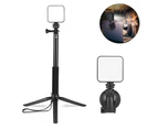 1pcs Video Light, Zoom Lighting with Suction Cup and Tripod Stand