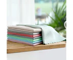 30 PCS Non-Marking And Easy-To-Dry Fish Scale Rags Kitchen Cleaning Towels, Random Color Delivery, Specification: 25x25cm(Bulk, No Packaging)