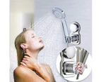 Shower Head Holder, Shower Head Bracket Shower Head Mount ,Vacuum Suction Cup,Wall Holder Shower Head Clip Reusable Adjustable