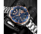 NAVIFORCE New Fashion Male Watches Casual Sport Waterproof Stainless Steel Wrist watch Quartz Date Male Clock Relogio Masculino