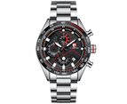 CHEETAH New Fashion Watches with Stainless Steel Top Brand Luxury Sports Chronograph Quartz Watch Men Clock Relogio Masculino