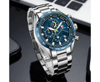 CHEETAH New Fashion Watches with Stainless Steel Top Brand Luxury Sports Chronograph Quartz Watch Men Clock Relogio Masculino