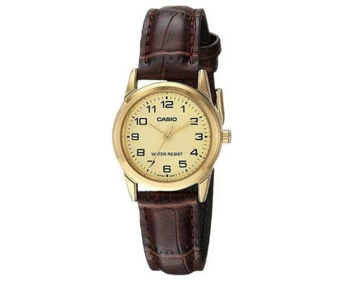 Casio Collection LTP-V001GL-9BUDF Leather Womens Watch