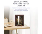 Metal Display Stands, 4pcs Improved Anti-Slip Plate Holder Display Stand, Picture Frame Holder Stand-large