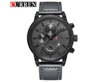 CURREN Top Brand Men Luxury Quartz Watch Mens Casual Sport Watches Male Leather Waterproof Date Analog Clock Relogio Masculino