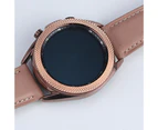 Watch Bezel Decorative Protective Eye-catching Hard Watch Ring Cover Replacement for Samsung Galaxy Watch3 41/45mm Rose Gold