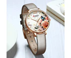 CURREN Watches Women Luxury Brand Fashion Leather Quartz Wristwatch Waterproof Ladies Watch Rose Gold Girl Clock Reloj Mujer