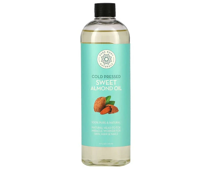 Sweet Almond Oil, 16 fl oz (473 ml)