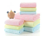 70x140cm Microfiber Bear Soft Water Absorbent Shower Bath Beach Towel Blanket Pink