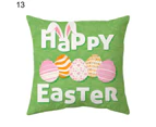 Easter Series Print Pillow Case Sofa Cushion Office Gift Sofa Bedding Supplies-#13