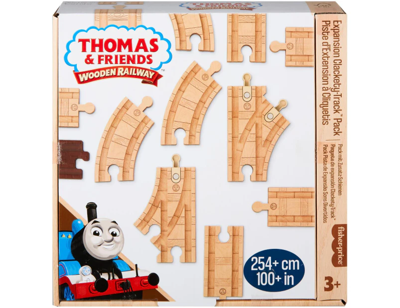 Thomas Wooden Railway Expansion Clackety Track Pack