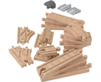 Thomas Wooden Railway Expansion Clackety Track Pack