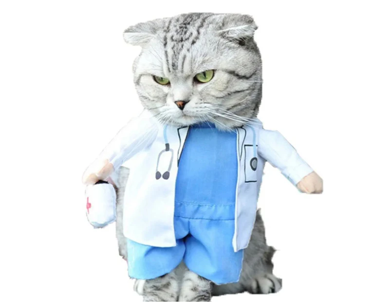 Pet Clothes Dog Doctor Changing Clothes Cat Changing Clothes,I