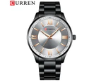 CURREN Watches for Men Simple Quartz Stainless Steel Luxury Brand Business Clock Male Relogio Masculino