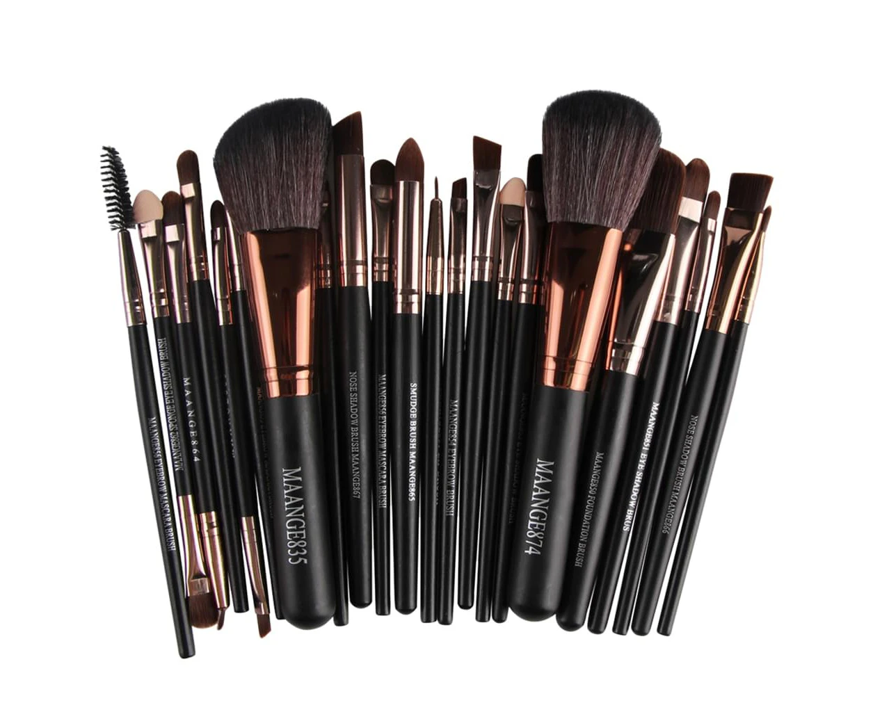 Make Up Brushes Professional Makeup Brushes Set 22pcs Foundation Blending Blush Eyeliner Face Powder Brushes Eye Shadow