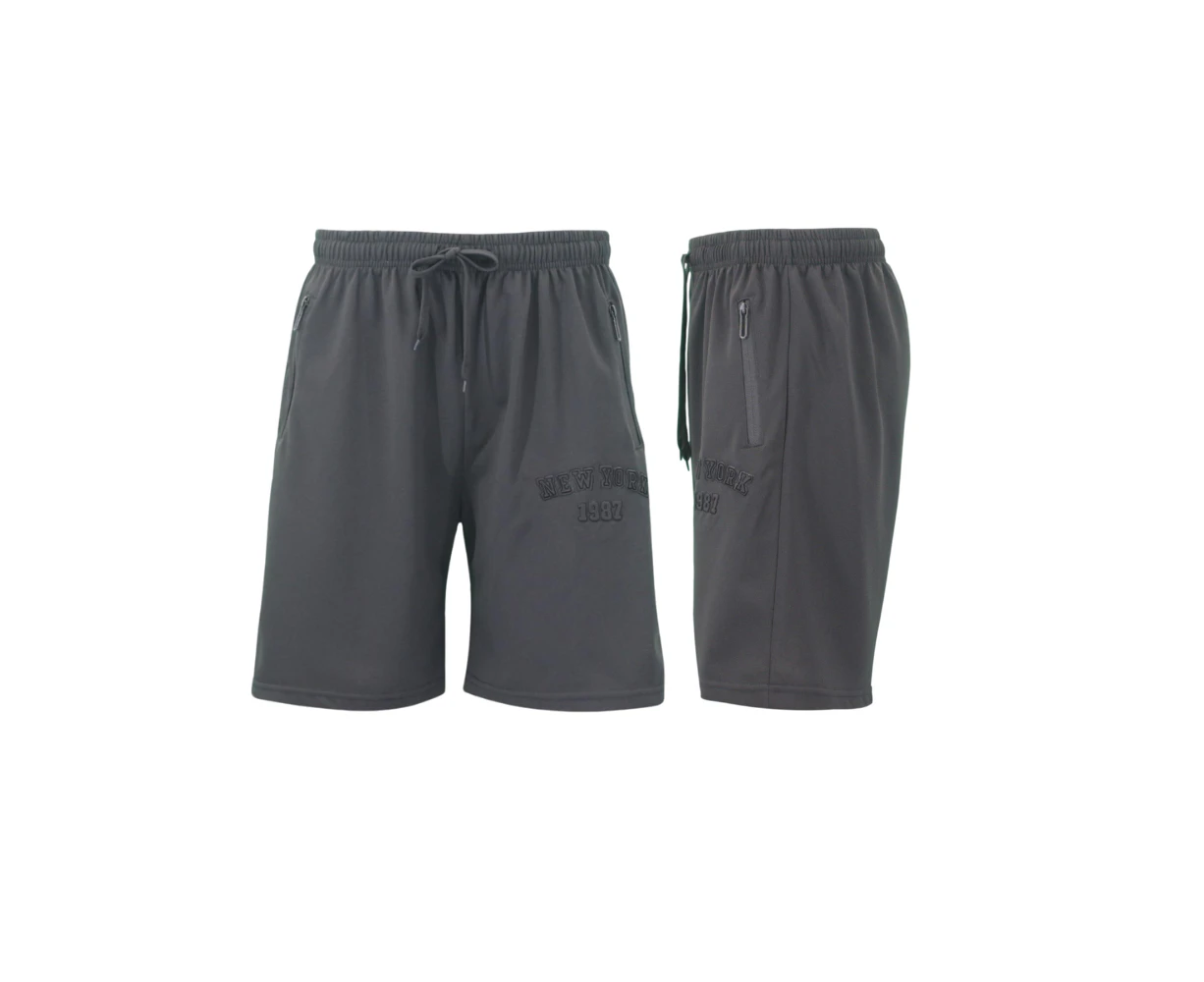 FIL Men's Shorts w Zipped Pockets - New York/Black