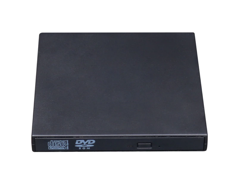 Centaurus USB External CD VCD DVD Player Optical Drive Writer for PC Desktop Computer-Black