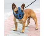 Dog Special Muzzle Buckle Design nnovative Anti-bite Nylon Mesh Short Dog Prevent Barking Muzzle for Outing-Pink S