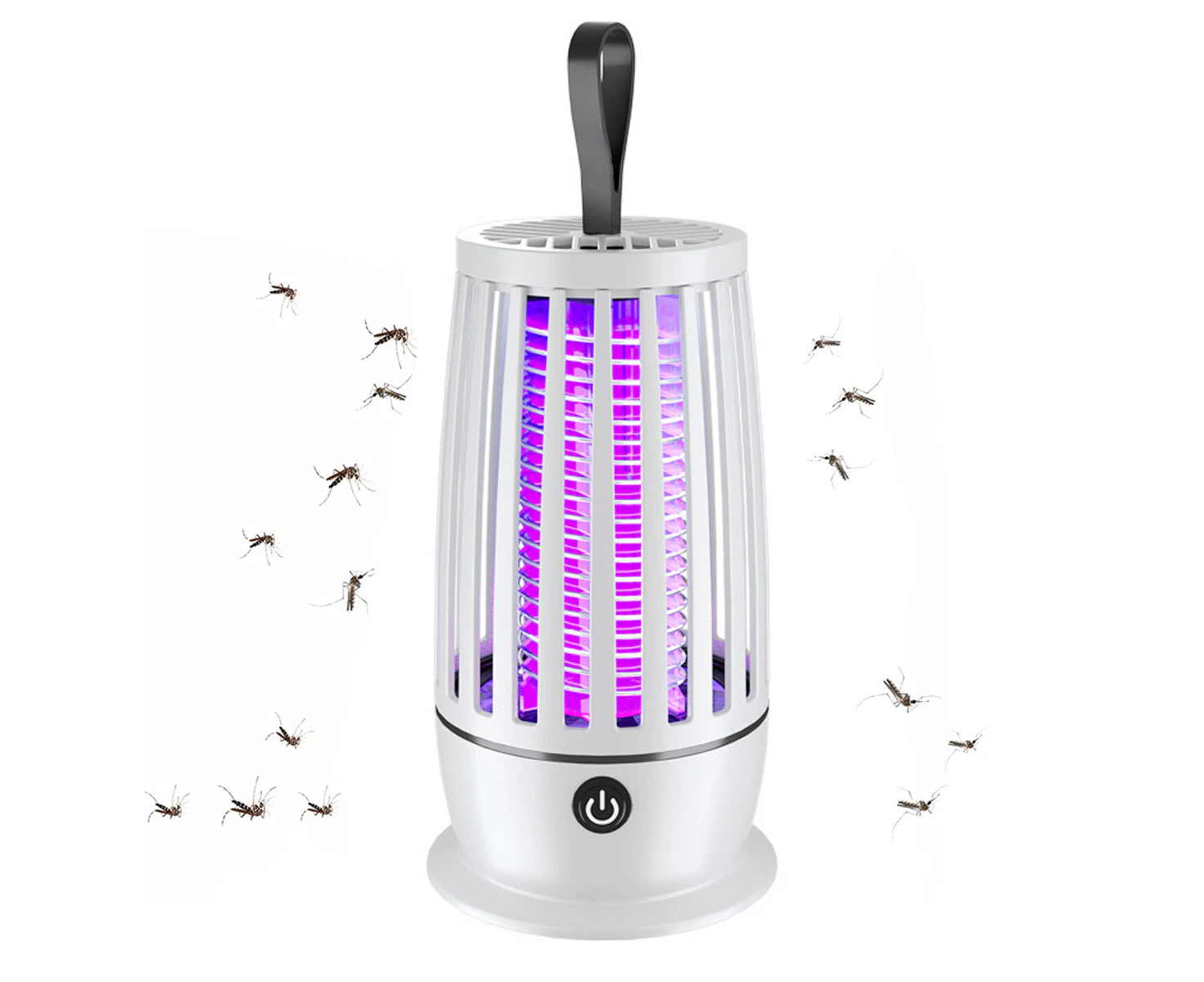 Electric Mosquito Zapper Portable Camp Mosquito Killer Rechargeable Indoor Bug Zapper Outdoor