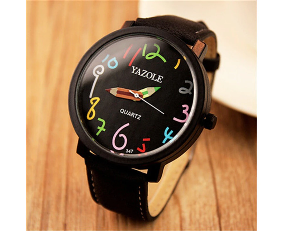 YAZOLE Women's Watches Popular Fashion Pencil Watch Women Hodinky Fashion Ladies Watch Clock saat relogio feminino reloj mujer