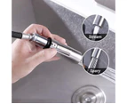 Spare Kitchen Faucet Nozzle Hand Shower Universal Removable Faucet Head G1 / 2 Stainless Steel SUS304 Brushed,