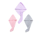 Hair Towel, 3 Packs Hair Turbans for Wet Hair, Drying Hair Wrap Towels for Curly Hair Women