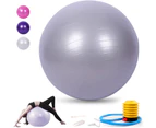 75cm Yoga Ball, Exercise Ball for Fitness, Stability, Balance & Birthing, Anti-Burst Professional Quality Design Balance Ball