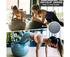 75cm Yoga Ball, Exercise Ball for Fitness, Stability, Balance & Birthing, Anti-Burst Professional Quality Design Balance Ball