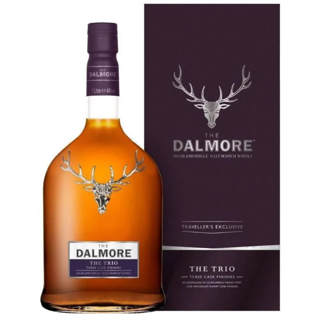 Dalmore The Trio Three Cask Finishes Single Malt Whisky 1000ml