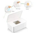 Wet wipes box, baby wet wipes box, tissue storage case, toilet paper box, baby wipes case, tissue holder-Rosa