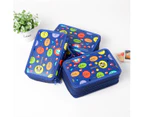 Portable Colored 72 Slots Pencil case Organizer with Printing Pattern for Prismacolor Watercolor Pencils, Crayola Colored Pencils, Marco Pencils