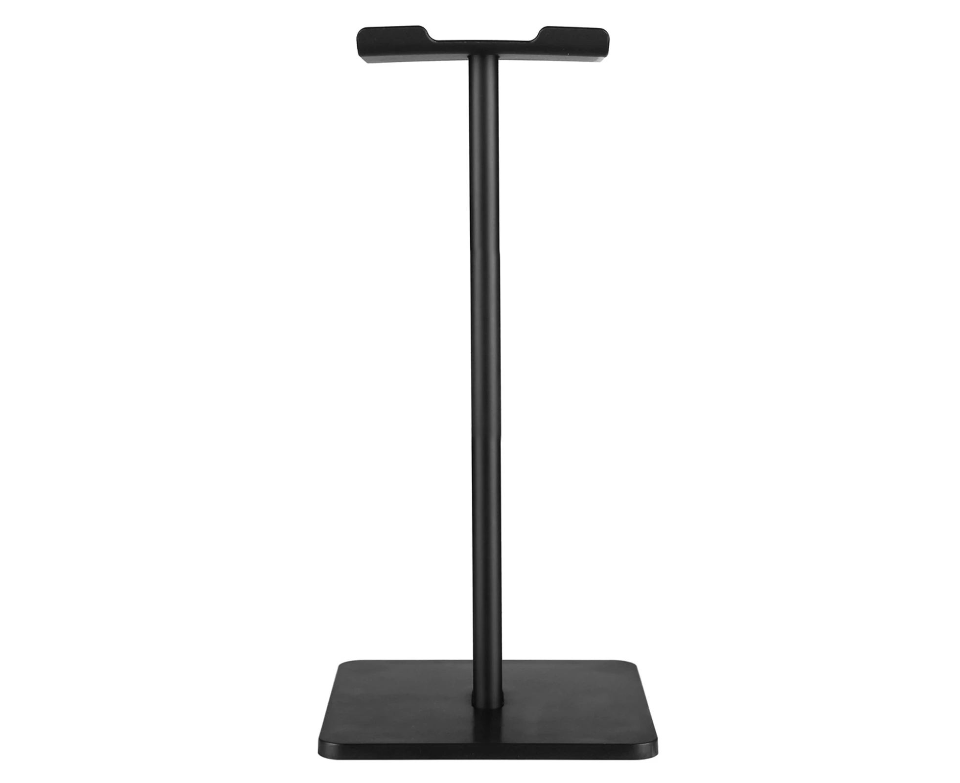 Headphone Stand Earphone Hanger Aluminum Headset Table Display Stand Holder Rack - Black