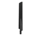 Uedai Wireless Antenna Dual-band High Gain Universal 18 dBi 2.4G/4GHz SMA Male WiFi Aerial Booster for Router - Black