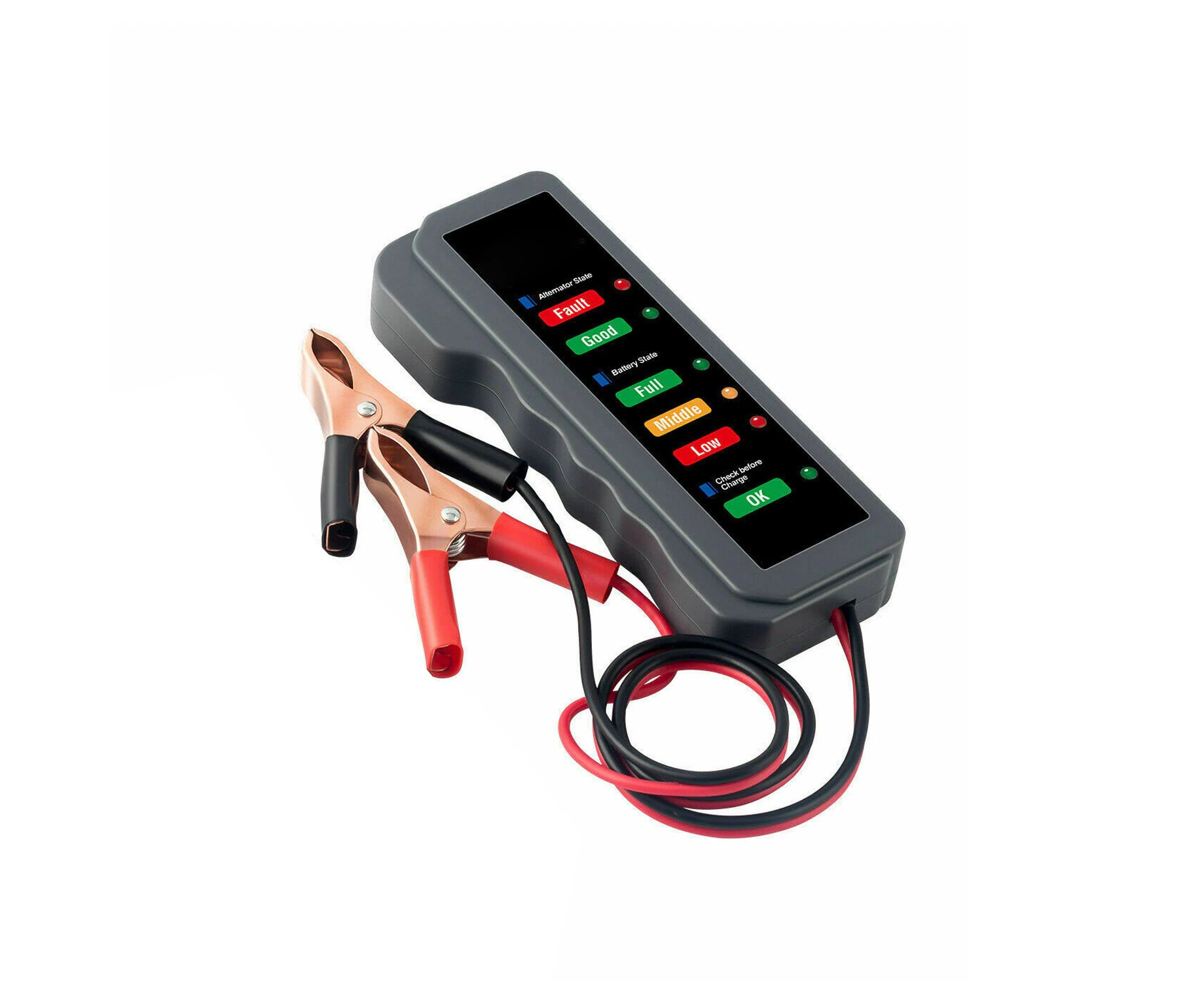 Car Battery Tester Automotive 12V Digital Testing Tool Voltage Analyzer