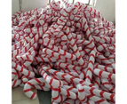 Christmas Candy Canes Creative Thick PVC Tear Resistant Holiday Lollipop Candy Balloon for Home-Red