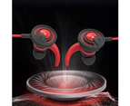 G3/G4/G5 Universal 3.5mm Wired In-Ear Bass Earphone Headset with Detachable Mic - Black G4