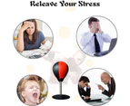 Punching Bag with Suction Cup - Stress Buster Desktop Punching Bag Boxing Punching Bag for Stress Relief Gifts for Women Men