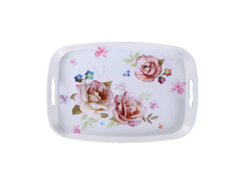 Serving Tray Decorative Tray with Handles Multi-Purpose Rectangular Serving Trays - Style3