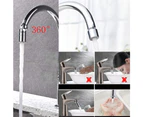 Aerator for taps - Rotatable 360 ° - Water saving aerator - For kitchen and bathroom - Suitable for tap with M22 external thread or M24 internal thread.
