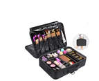 Professional Makeup Bag Portable Cosmetic Brush Organize Case Storage Box Travel