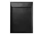 Faux Leather Laptop Sleeve Bag Case Cover Pouch for MacBook Air/Pro 13/15inch - Black