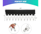 Cap Organizer Rack, 10 Baseball Cap Holder, Hat Organizer Storage for Closet - Change Your Cloth Hanger to Cap Organizer Hanger