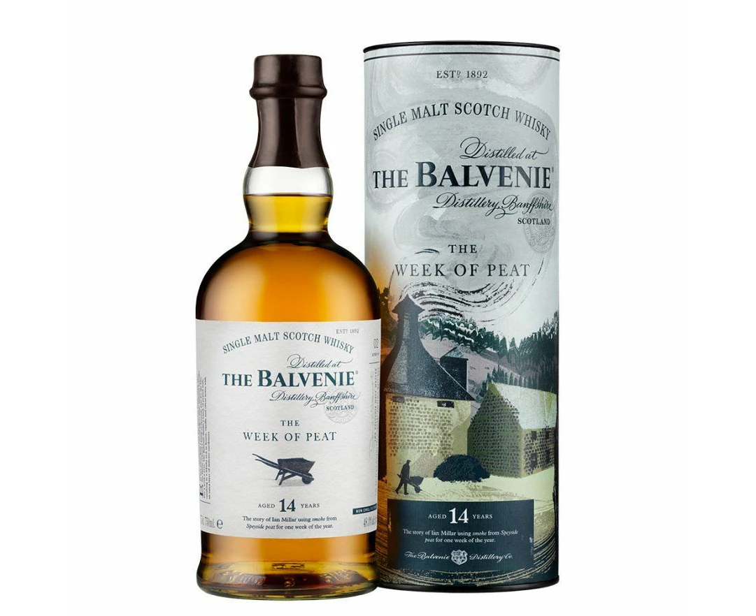 BALVENIE STORIES 14YO - A WEEK OF PEAT - 700ml