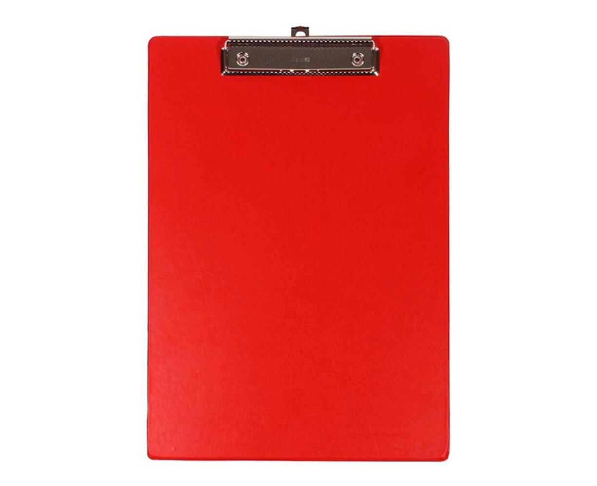 Bantex Plastic Clipboard (A4) - Red