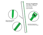 Nylon Zip Ties ,8 Inch Multi-Purpose Cable Ties, Self Locking Cabie Ties With Ultra Strong Plastic(Green)