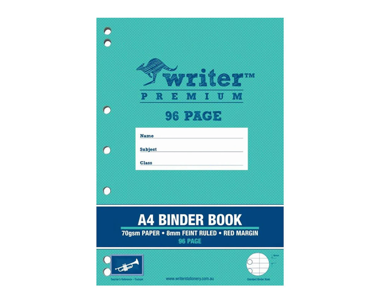 Writer Premium Binder Book (A4) - 96 Pages