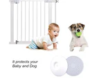 Wall protection for baby stair gates and door gates, wall saver without drilling for clamping for child safety gates