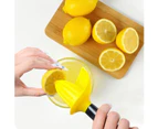 3 in 1 Citrus Lemon Orange Juicer & Zester Grater hand Manual lime press squeezer with Seed Catcher Stainless Steel Cheese Grater