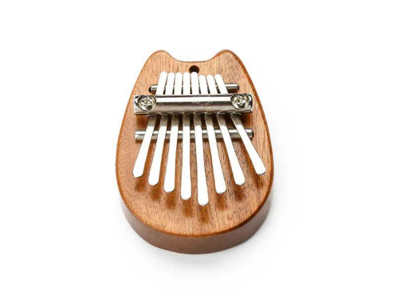 1 pcs 8 Key Mini Kalimba exquisite Finger Thumb Piano Marimba Musical good accessory Pendant Gift - Solid Wood Totoro