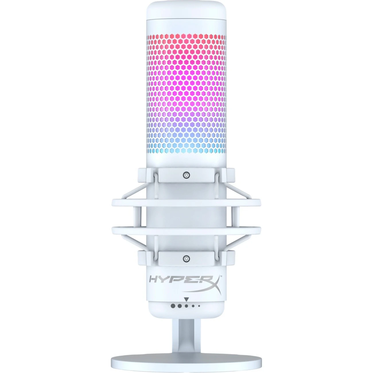 HyperX Quadcast S RGB USB Condenser Microphone (White)